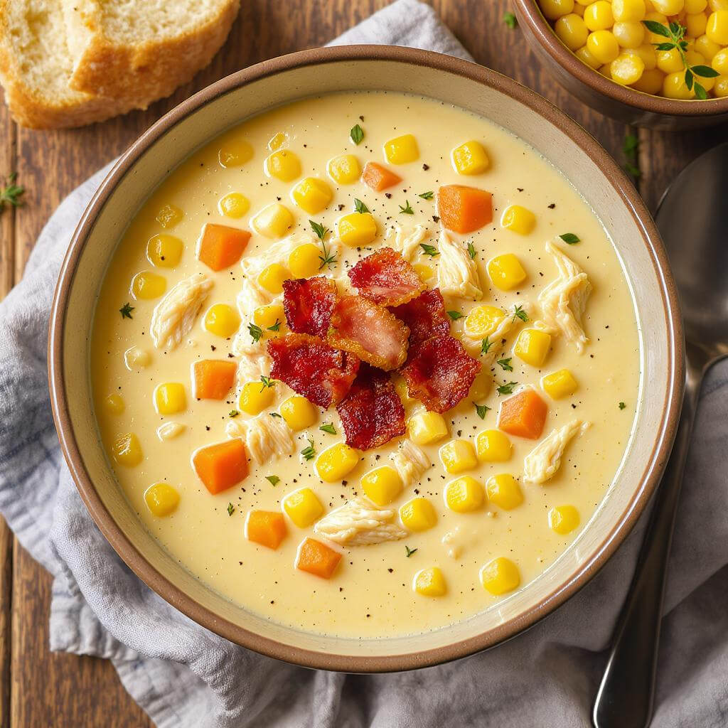 chicken corn chowder recipe