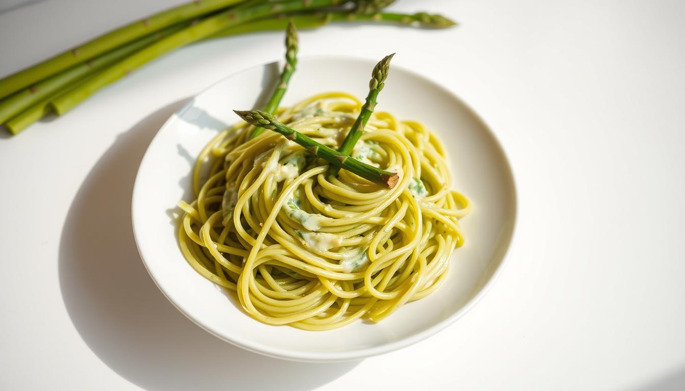 CooksyNest asparagus pasta recipe