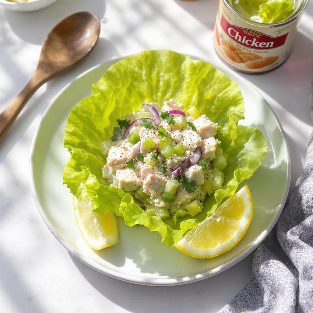 canned chicken salad recipe