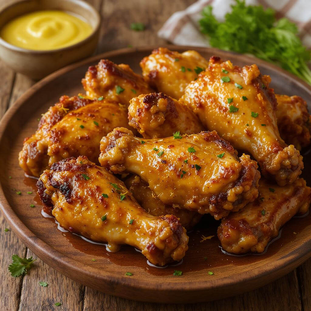 cooksynest cowboy butter chicken wings recipe