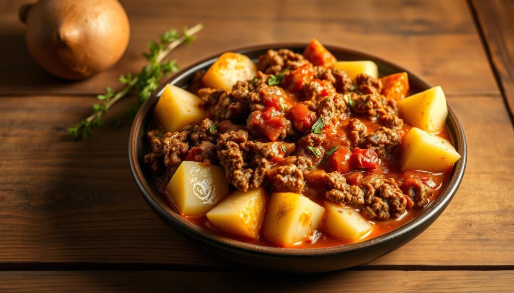 ground beef potato recipes