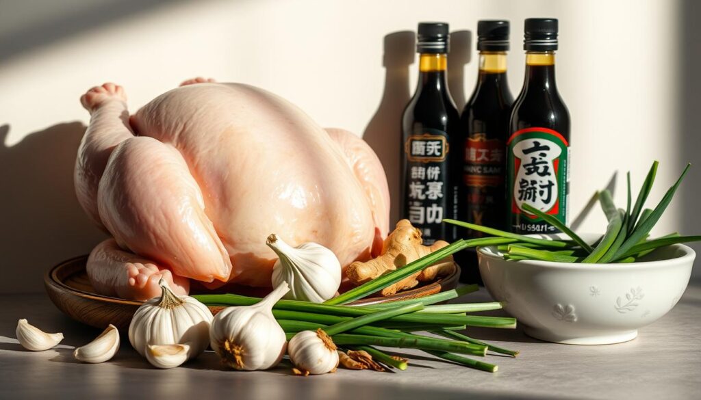 key ingredients shoyu chicken