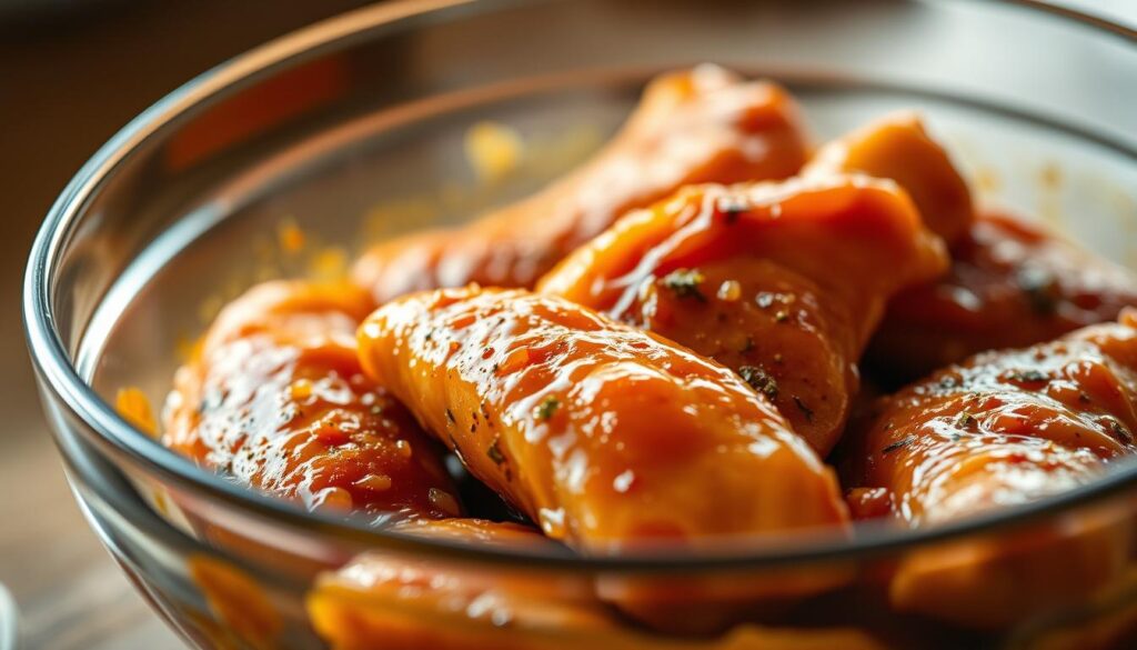 marinating chicken tips