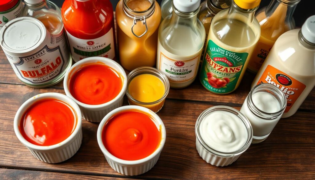 buffalo sauce and dressing selection buffalo sauce and dressing selection